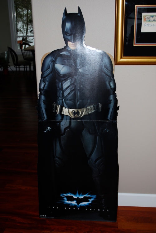 Cardboard Batman Cutout